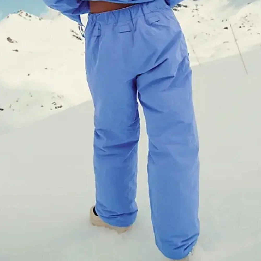 NWT Free People Care FP On The Ascend Insulated Pants in Blueberry